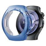 xDfind Plating Tempered Film Integrated TPU Watch Protective Cover, For Huawei Watch 5 42mm, For Huawei Watch 5 46mm