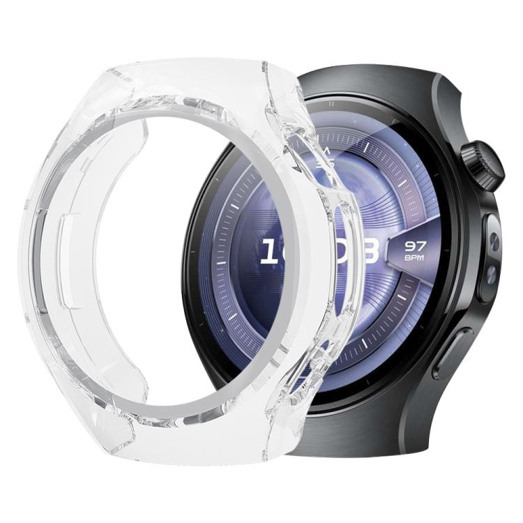 xDfind Plating Tempered Film Integrated TPU Watch Protective Cover, For Huawei Watch 5 42mm, For Huawei Watch 5 46mm