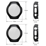 xDfind Plating Tempered Film Integrated TPU Watch Protective Cover, For Huawei Watch 5 42mm, For Huawei Watch 5 46mm