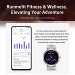 GTR6 1.43 inch AMOLED Screen Urban Runner Smart Watch IP68 Support Heart Rate Monitoring