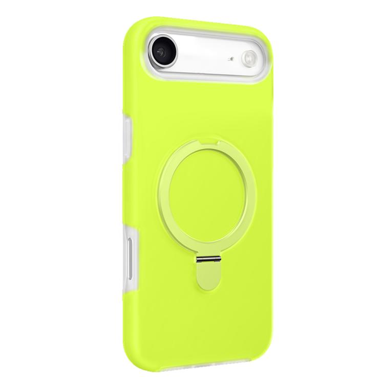 Jelly Liquid Silicone MagSafe Holder Phone Case, For iPhone 17 Pro Max, For iPhone 17 Pro, For iPhone 17, For iPhone Air, For iPhone 16 Pro Max