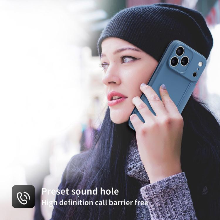 Imitate Liquid Skin Feel Leather Phone Case with Card Slots, For iPhone 17 Pro Max, For iPhone 17 Pro, For iPhone 17, For iPhone Air