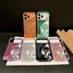 Electroplated TPU Lotus Hollow-carved  Rhinestone Glitter Phone Case, For iPhone 17 Pro Max, For iPhone 17 Pro, For iPhone 17, For iPhone 16 Pro Max, For iPhone 16 Pro, For iPhone 16, For iPhone 15 Pro Max, For iPhone 15 Pro