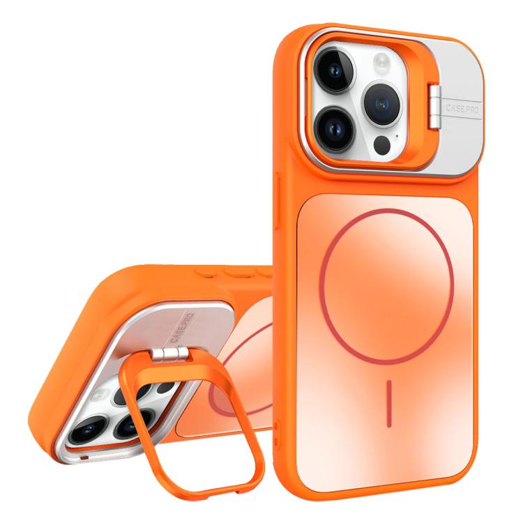 AG Frosted Lens Holder MagSafe Phone Case, For iPhone 12, For iPhone 12 Pro Max, For iPhone 12 Pro, For iPhone 11