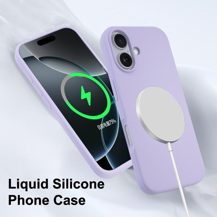 Liquid Silicone Full Coverage MagSafe Phone Case, For iPhone 17 Pro Max, For iPhone 17 Pro, For iPhone 17, For iPhone Air
