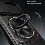 Lens Sliding Window Multifunctional Magnetic Shockproof Phone Case, For iPhone 13, For iPhone 12, For iPhone 12 Pro Max, For iPhone 12 Pro, For iPhone 11 Pro Max, For iPhone 11, For iPhone XS Max