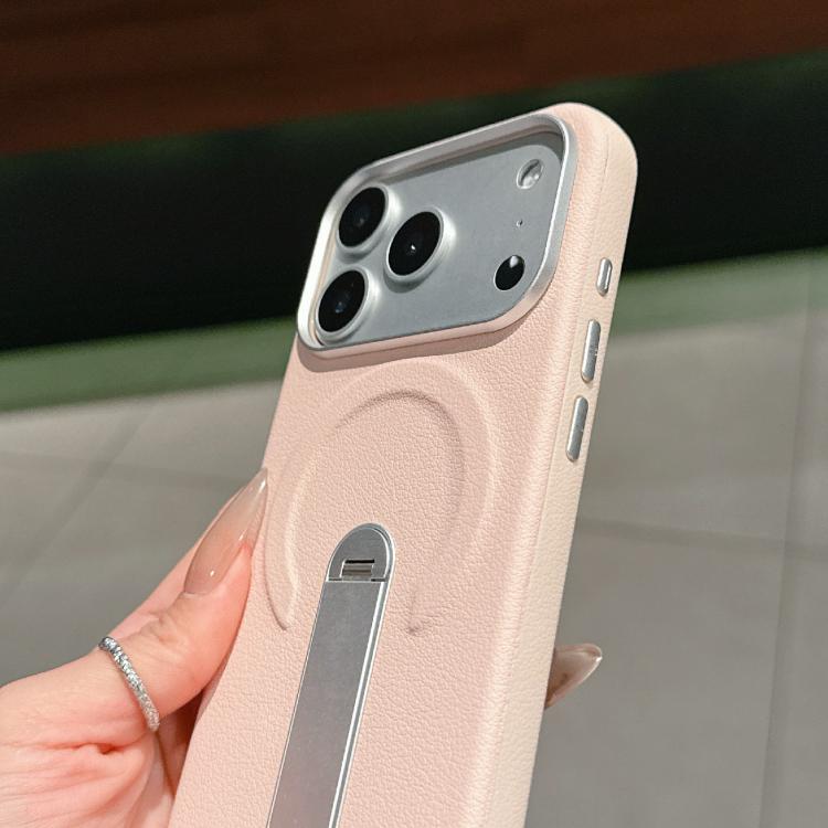 Invisible Holder PC + Vegan Leather Magnetic Phone Case, For iPhone 18 Pro / 17 Pro, For iPhone 18 Pro Max / 17 Pro Max