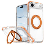 Ice Armor Magnetic Rotation Holder PC Hybrid TPU Phone Case, For iPhone 17 Pro Max, For iPhone 17 Pro, For iPhone Air