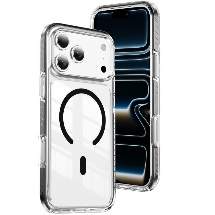 Crystal Shield Clear Magnetic Acrylic Hybrid TPU Phone Case, For iPhone 17 Pro Max, For iPhone 17 Pro, For iPhone 17, For iPhone Air, For iPhone 16 Pro Max, For iPhone 16 Pro