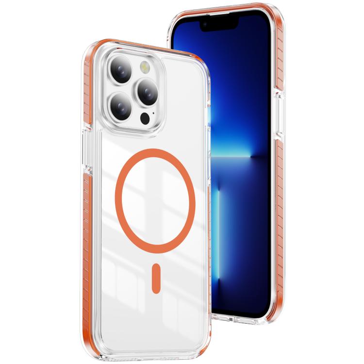 Crystal Shield Clear Magnetic Acrylic Hybrid TPU Phone Case, For iPhone 13 Pro Max, For iPhone 13 Pro, For iPhone 12 / 12 Pro, For iPhone 12 Pro Max