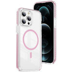 Crystal Shield Clear Magnetic Acrylic Hybrid TPU Phone Case, For iPhone 12 / 12 Pro, For iPhone 12 Pro Max