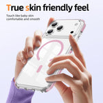 Crystal Shield Clear Magnetic Acrylic Hybrid TPU Phone Case, For iPhone 18 Pro, For iPhone 18 Pro Max, For iPhone 17 Pro Max, For iPhone 17 Pro, For iPhone 17, For iPhone Air