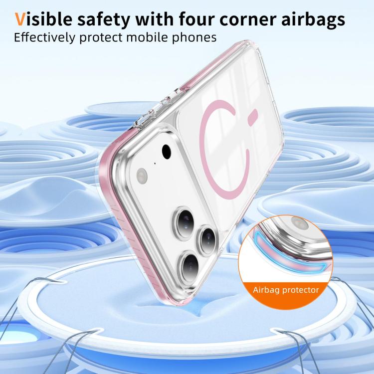 Crystal Shield Clear Magnetic Acrylic Hybrid TPU Phone Case, For iPhone 18 Pro, For iPhone 18 Pro Max, For iPhone 17 Pro Max, For iPhone 17 Pro, For iPhone 17