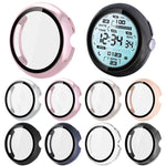 xDfind Tempered Film Integrated Oil Spraying PC Watch Protective Cover, For Google Pixel Watch 4 / 3 45mm, For Google Pixel Watch 4 / 3 / 2 / 1 41mm