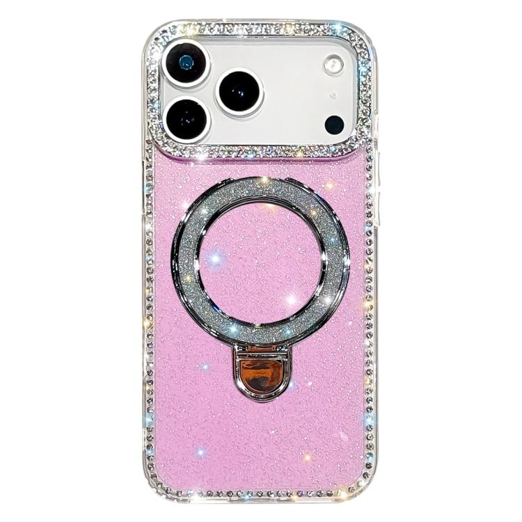 Rhinestone Glitter Kickstand Dual-side IMD Phone Case, For iPhone 17 Pro Max, For iPhone 17 Pro, For iPhone 17, For iPhone Air, For iPhone 16 Pro Max, For iPhone 16 Pro, For iPhone 16 Plus, For iPhone 16
