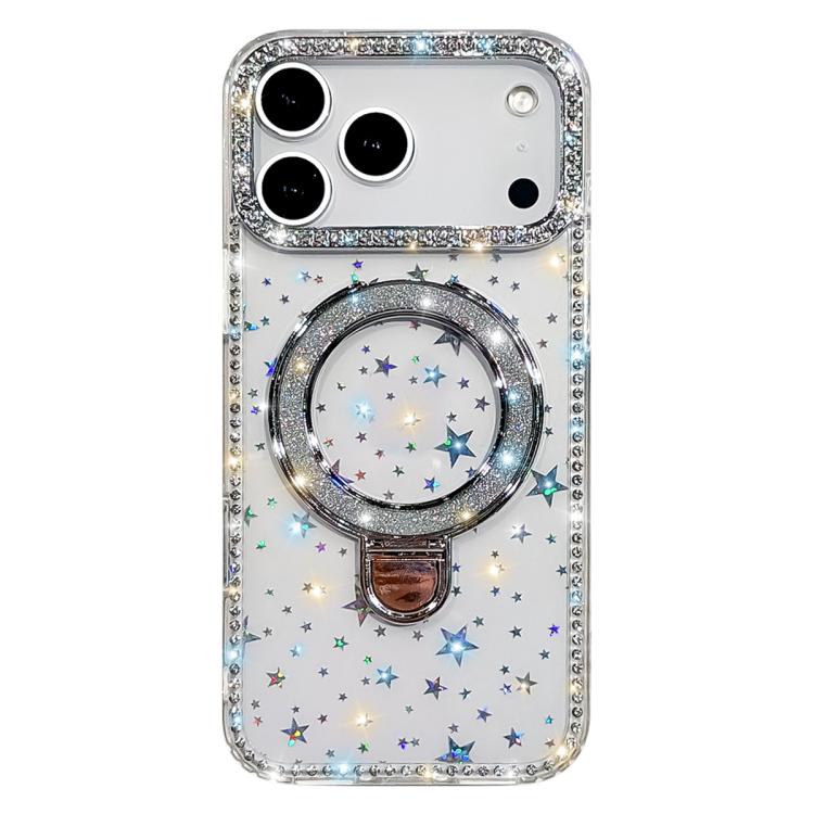 Rhinestone Glitter Kickstand Dual-side IMD Phone Case, For iPhone 17 Pro Max, For iPhone 17 Pro, For iPhone 17, For iPhone Air, For iPhone 16 Pro Max, For iPhone 16 Pro, For iPhone 16 Plus, For iPhone 16
