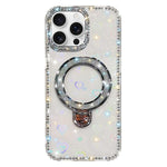 Rhinestone Glitter Kickstand Dual-side IMD Phone Case, For iPhone 17 Pro Max, For iPhone 17 Pro, For iPhone 17, For iPhone Air, For iPhone 16 Pro Max, For iPhone 16 Pro, For iPhone 16 Plus, For iPhone 16