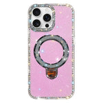 Rhinestone Glitter Kickstand Dual-side IMD Phone Case, For iPhone 17 Pro Max, For iPhone 17 Pro, For iPhone 17, For iPhone Air, For iPhone 16 Pro Max, For iPhone 16 Pro, For iPhone 16 Plus, For iPhone 16