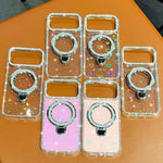 Rhinestone Glitter Kickstand Dual-side IMD Phone Case, For iPhone 17 Pro Max, For iPhone 17 Pro, For iPhone 17, For iPhone Air, For iPhone 16 Pro Max, For iPhone 16 Pro, For iPhone 16 Plus, For iPhone 16