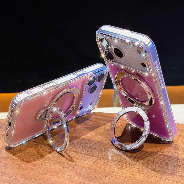 Rhinestone Glitter Kickstand Dual-side IMD Phone Case, For iPhone 17 Pro Max, For iPhone 17 Pro, For iPhone 17, For iPhone Air, For iPhone 16 Pro Max, For iPhone 16 Pro, For iPhone 16 Plus, For iPhone 16