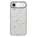 Rhinestone Dual-side IMD PC Hybrid TPU Phone Case, For iPhone 17 Pro Max, For iPhone 17 Pro, For iPhone 17, For iPhone Air, For iPhone 16 Pro Max, For iPhone 16 Pro, For iPhone 16 Plus, For iPhone 16