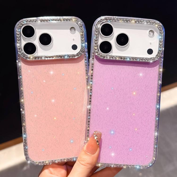 Rhinestone Dual-side IMD PC Hybrid TPU Phone Case, For iPhone 17 Pro Max, For iPhone 17 Pro, For iPhone 17, For iPhone Air, For iPhone 16 Pro Max, For iPhone 16 Pro, For iPhone 16 Plus, For iPhone 16