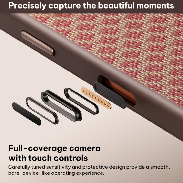 Benks Y3 Kevlar Diamond Pattern Shockproof Magnetic Phone Case, For iPhone 18 Pro / 17 Pro, For iPhone 18 Pro Max / 17 Pro Max