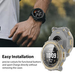 xDfind Tempered Film Integrated PC Watch Protective Cover, For Amazfit T-Rex 3 Pro 44mm, For Amazfit T-Rex 3 Pro 48mm