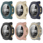 xDfind Tempered Film Integrated PC Watch Protective Cover, For Amazfit T-Rex 3 Pro 44mm, For Amazfit T-Rex 3 Pro 48mm
