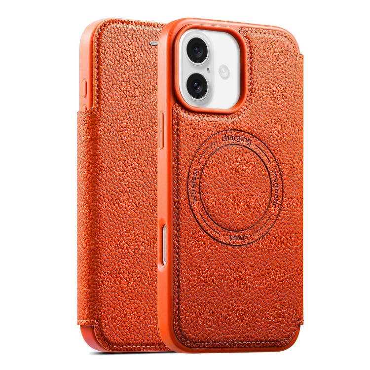 ESEBLE Ultra-thin Card Slot Magnetic Vegan Leather Phone Case, For iPhone 17 Pro Max, For iPhone 17 Pro, For iPhone 17, For iPhone Air