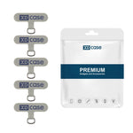 XDcase 5pcs Phone Tether Tab Cellphone Lanyard Patch Connector Part