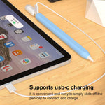 XDcase Jelly Detachable Cap Silicone Stylus Pen Sleeve, For Apple Pencil USB-C / 3