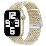 xDfind Buckle-fastening Stitching Braided Nylon Watch Band, For Apple Watch 42 / 44 / 45 / 46 / 49mm, For Apple Watch 38 / 40 / 41 / S10 42mm