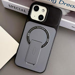 Skin-Feel TPU Hybrid PC Magnetic Phone Case with Kickstand, For iPhone 15, For iPhone 14, For iPhone 14 Pro, For iPhone 14 Pro Max, For iPhone 13 Pro Max, For iPhone 13 Pro, For iPhone 13