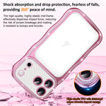 Wave Twisting Star Diamond Shockproof Electroplate TPU Phone Case, For iPhone 17 Pro Max, For iPhone 17 Pro, For iPhone 17, For iPhone 16 Pro Max, For iPhone 16 Pro, For iPhone 16