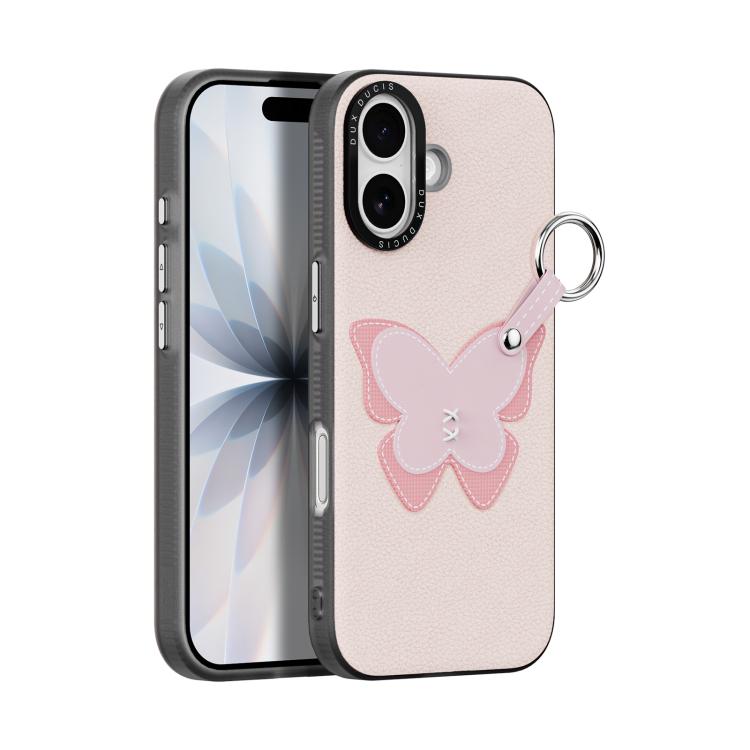 DUX DUCIS LUVY Series Phone Case with Finger Ring Buckle, For iPhone 17 Pro Max, For iPhone 17 Pro, For iPhone 17