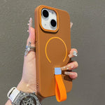 Skin-feel Magnetic TPU Phone Case with Silicone Strap, For iPhone 13, For iPhone 12 / 12 Pro, For iPhone 12 Pro Max, For iPhone 11 Pro Max, For iPhone 11, For iPhone 11 Pro