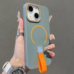 Skin-feel Magnetic TPU Phone Case with Silicone Strap, For iPhone 13, For iPhone 12 / 12 Pro, For iPhone 12 Pro Max, For iPhone 11 Pro Max, For iPhone 11, For iPhone 11 Pro