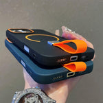 Skin-feel Magnetic TPU Phone Case with Silicone Strap, For iPhone 13, For iPhone 12 / 12 Pro, For iPhone 12 Pro Max, For iPhone 11 Pro Max, For iPhone 11, For iPhone 11 Pro