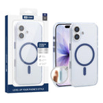 XDcase Frosted Transparent Magnetic Shockproof Phone Case, For iPhone 17 Pro Max, For iPhone 17 Pro, For iPhone 17