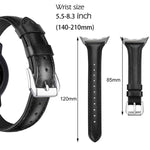 xDfind Slim Genuine Leather Watch Band, For Google Pixel Watch 4 / 3 45mm, For Google Pixel Watch 4 / 3 / 2 / 1 41mm