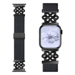 xDfind Chinese Knot Nylon Braided Magnetic Buckle Watch Band, For Apple Watch 42 / 44 / 45 / 46 / 49mm, For Apple Watch 38 / 40 / 41 / S11 42mm