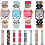 xDfind Chinese Knot Nylon Rainbow Braided Magnetic Buckle Watch Band, For Apple Watch 42 / 44 / 45 / 46 / 49mm, For Apple Watch 38 / 40 / 41 / S11 42mm