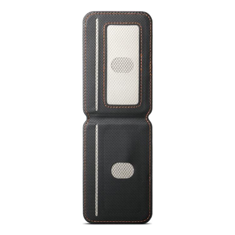 ESEBLE S3 Color Blocked Faux Leather Texture Magnetic RFID Mobile Phone Card Slots Holder