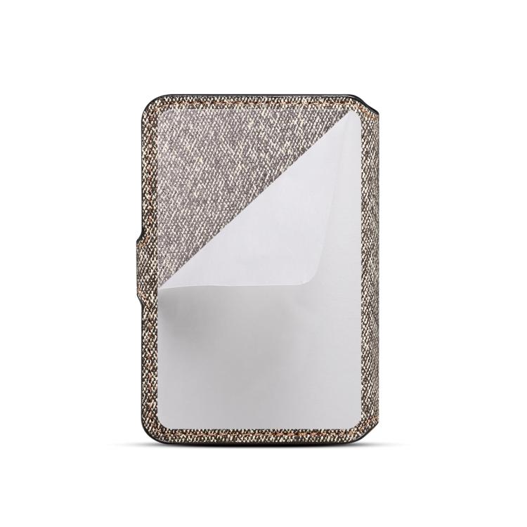 ESEBLE Adhesive Style Color Blocked Folding Mobile Phone Card Slots Holder