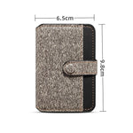 ESEBLE Adhesive Style Color Blocked Folding Mobile Phone Card Slots Holder