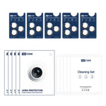 XDcase 5pcs AF + AR Hawkeye Camera Lens Protector with Alignment Tool, For iPhone 17 Pro Max, For iPhone 17 Pro