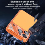 XDcase 5pcs Silkscreen Integrated Tempered Glass Back Camera Film, For iPhone 17 Pro Max, For iPhone 17 Pro, For iPhone 17, For iPhone Air