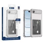 XDcase Clear TPU Card Slot Precision Hole Phone Case, For iPhone 17 Pro Max, For iPhone 17 Pro, For iPhone 17, For iPhone Air
