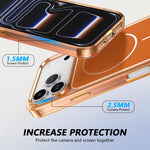 Color Shield PC Hybrid TPU Magnetic Phone Case, For iPhone 18 Pro / 17 Pro, For iPhone 18 Pro Max / 17 Pro Max